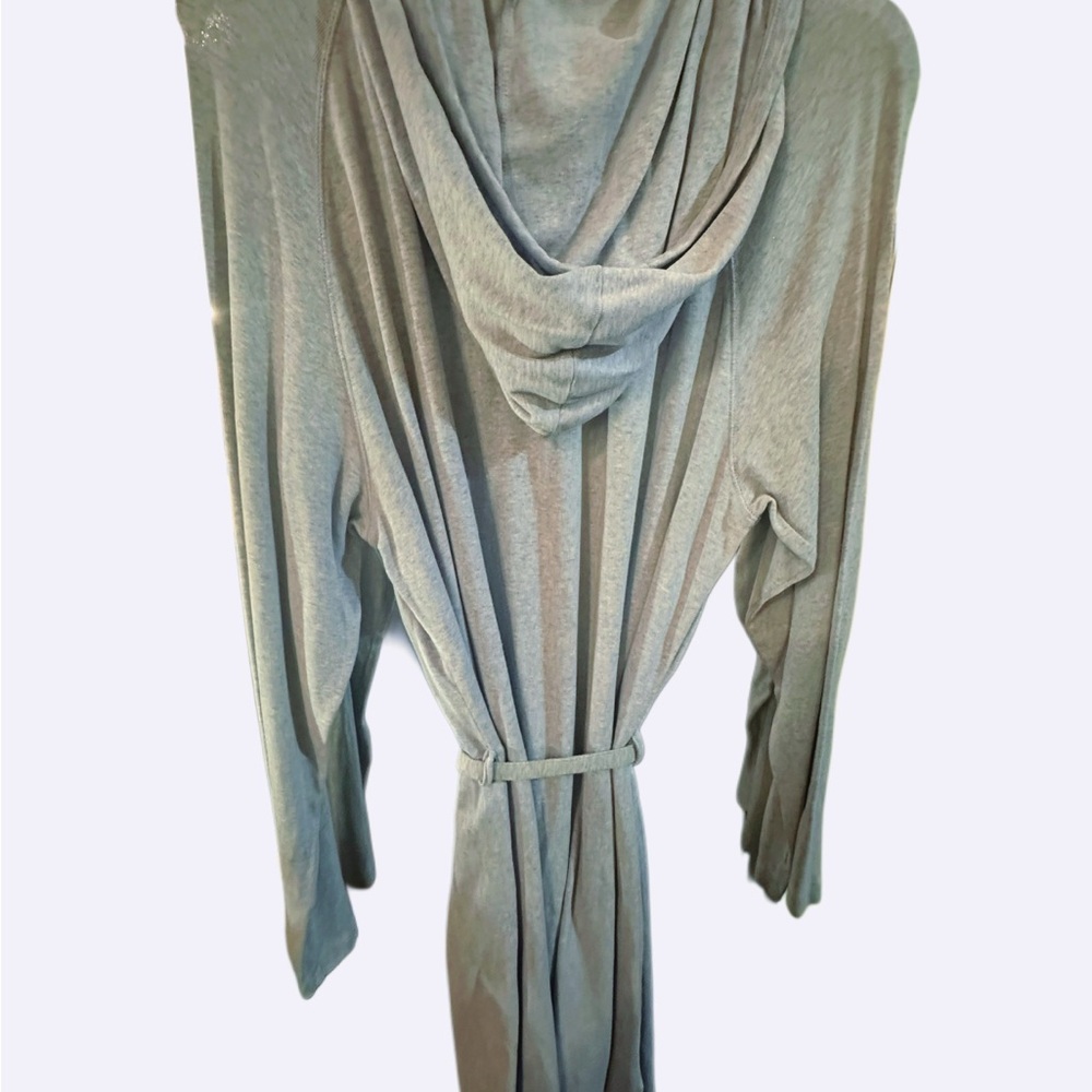 Gap Body Ladies Blue Hooded Robe - Picture 2 of 6
